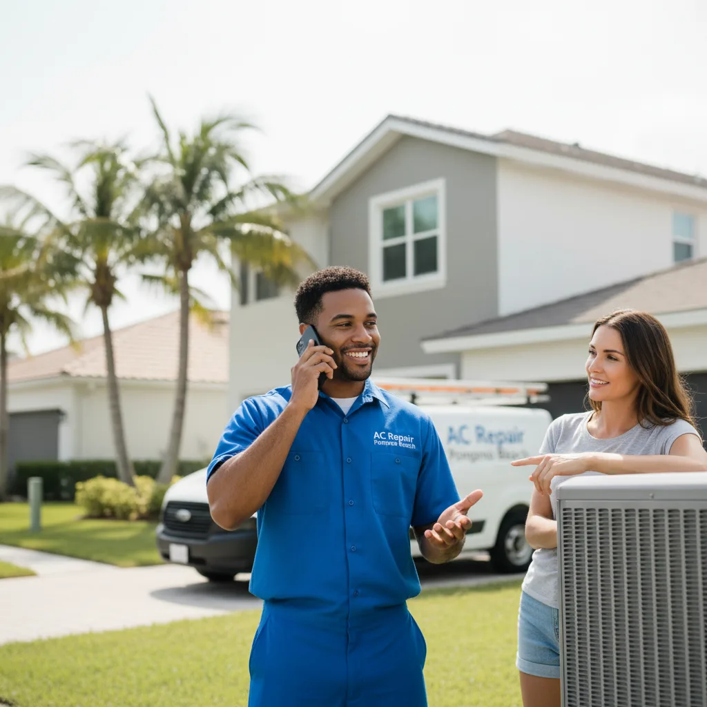 AC Repair Pompano Beach customer support in Lachine